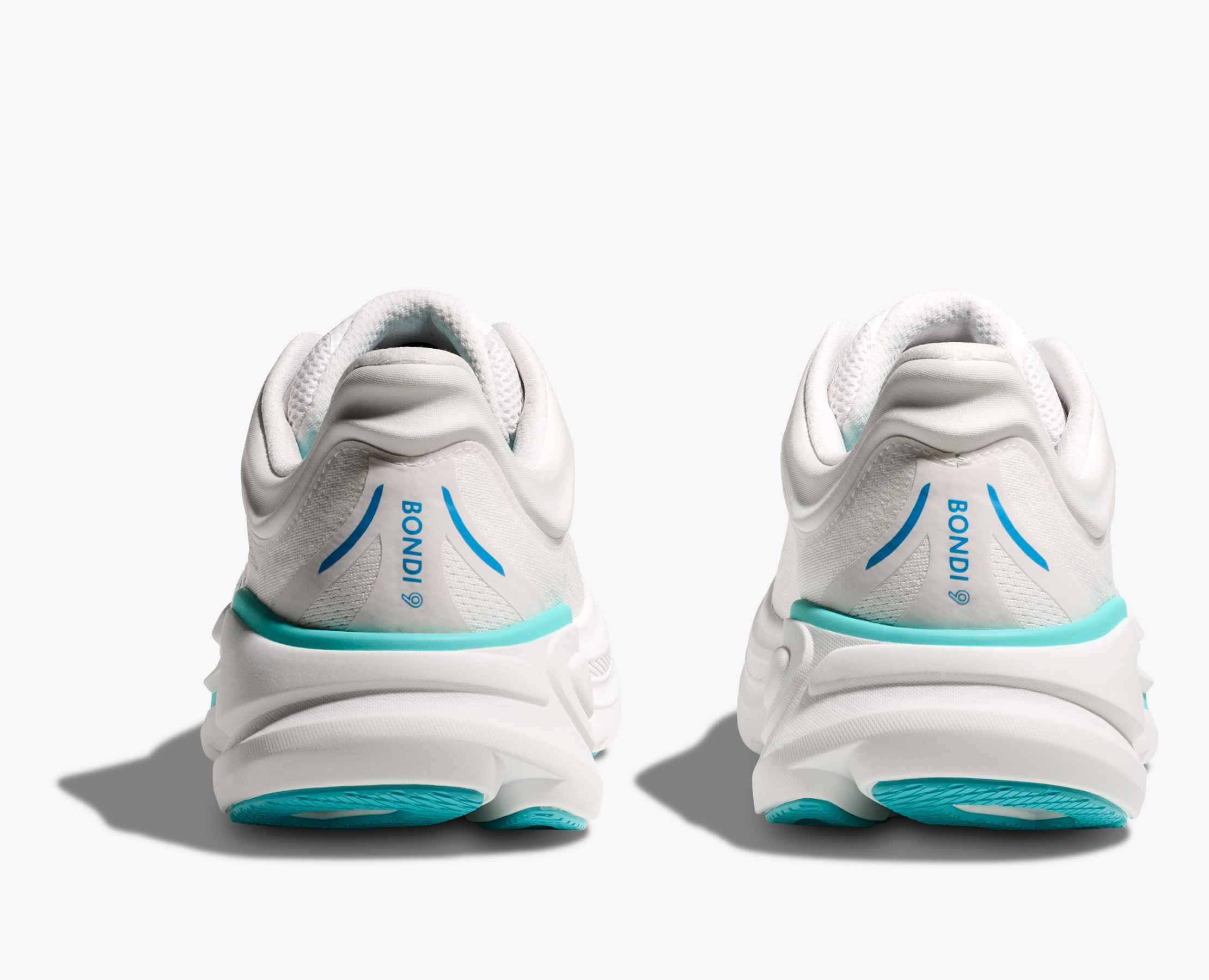Men's Bondi 9 - white / hoka blue