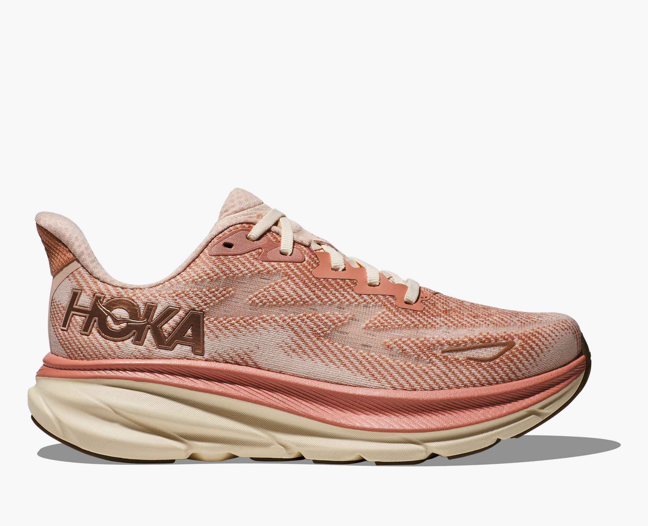 Women's Clifton 9 - sandstone / cream