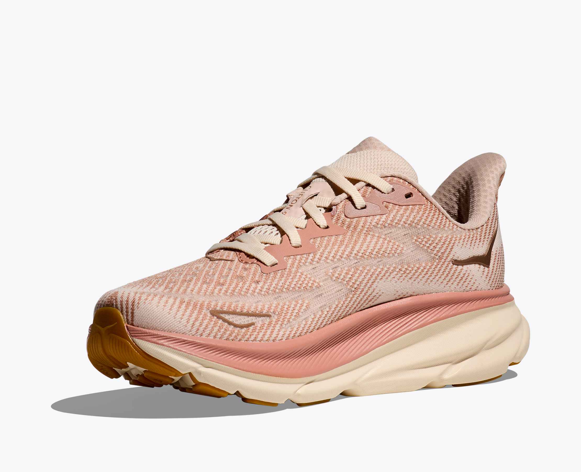 Women's Clifton 9 - sandstone / cream