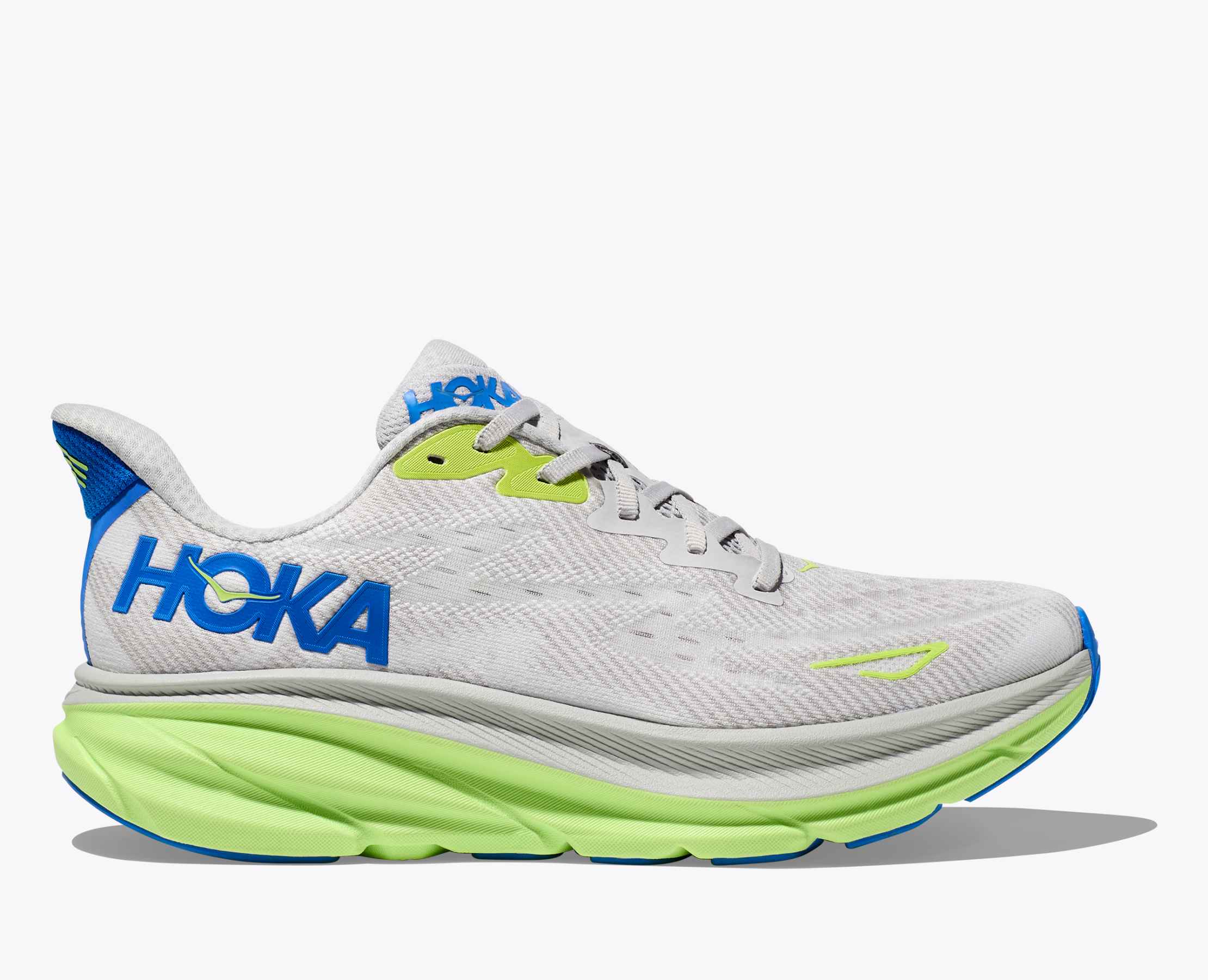 Men's Clifton 9 - stardust / electric cobalt