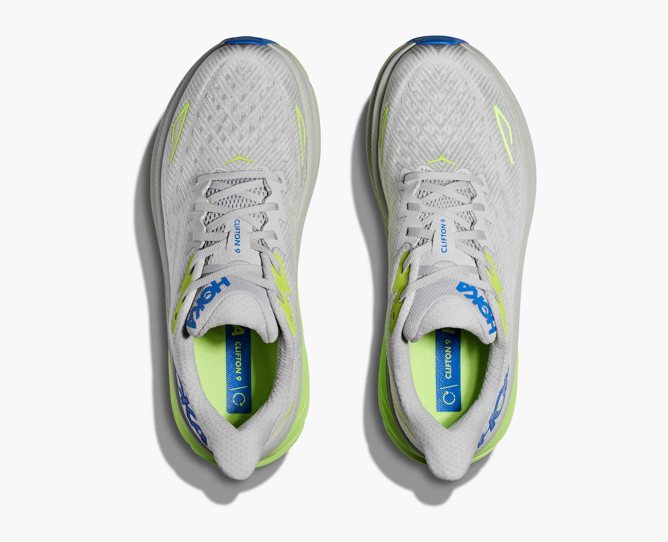 Men's Clifton 9 - stardust / electric cobalt