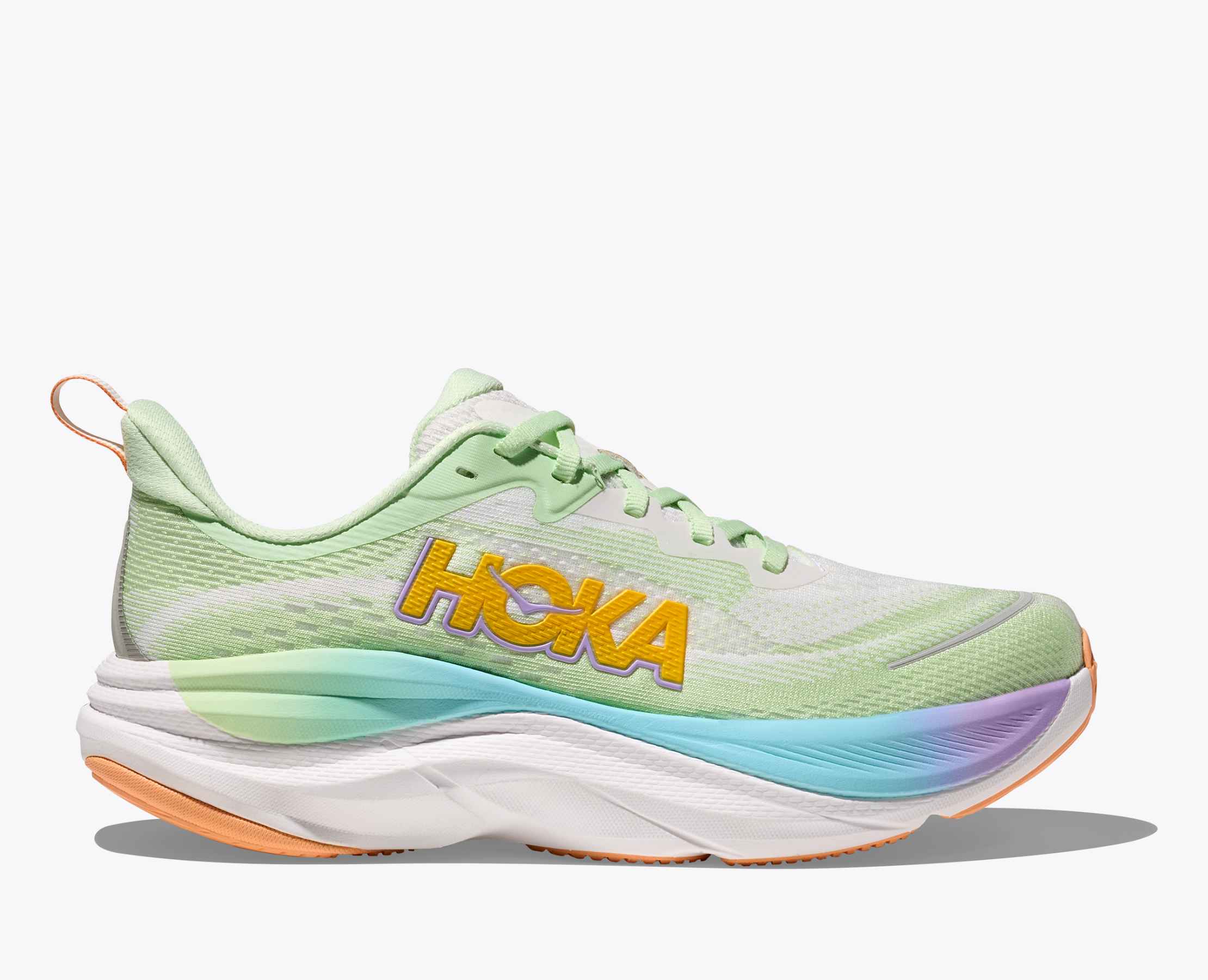 Women's Skyflow - luna moth / white