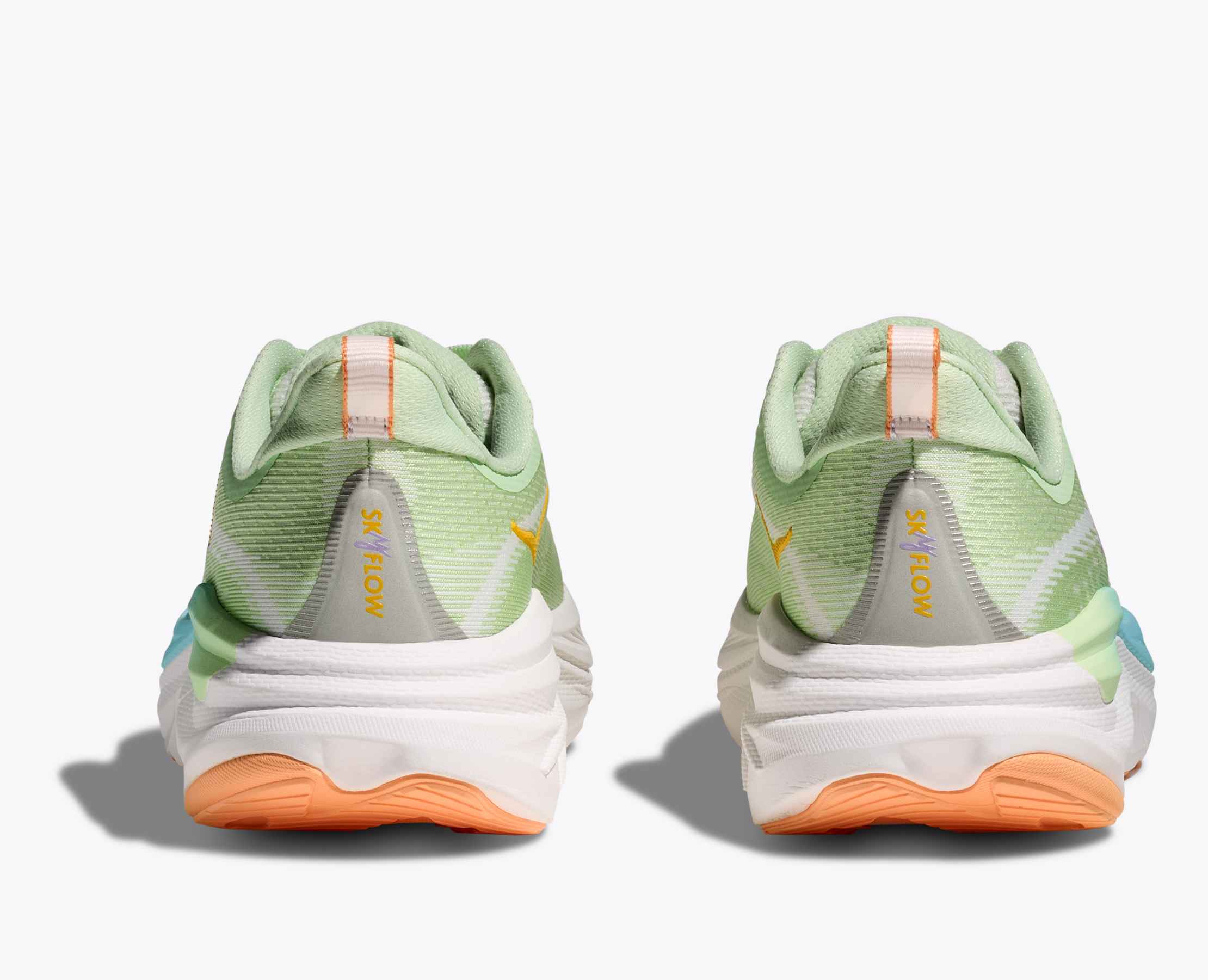 Women's Skyflow - luna moth / white