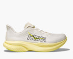 Women's Mach 6 - white / neon hoka citrus