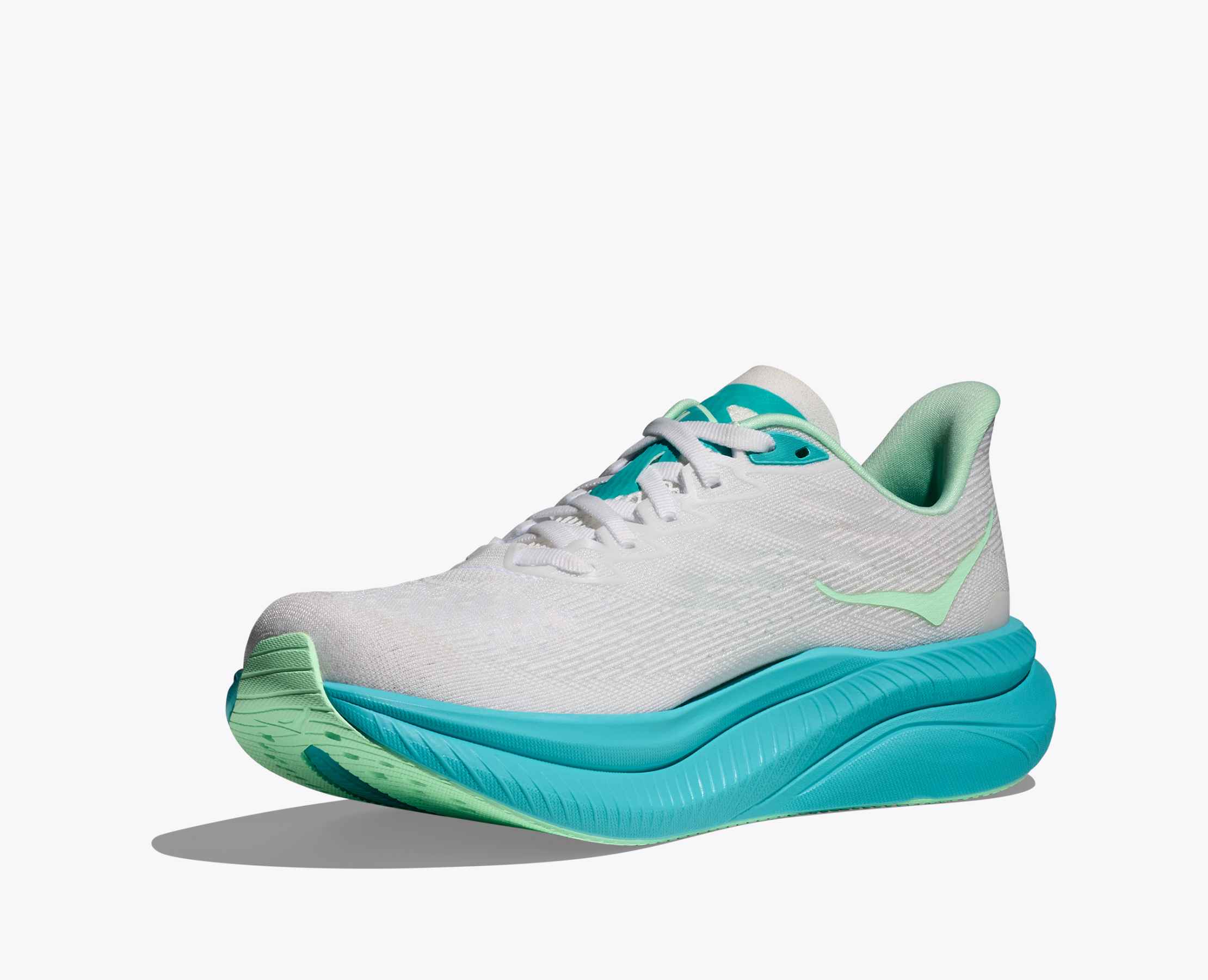 Women's Mach 6 - white / cielo blue