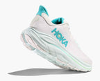 Women's Clifton 10 - white / cielo blue