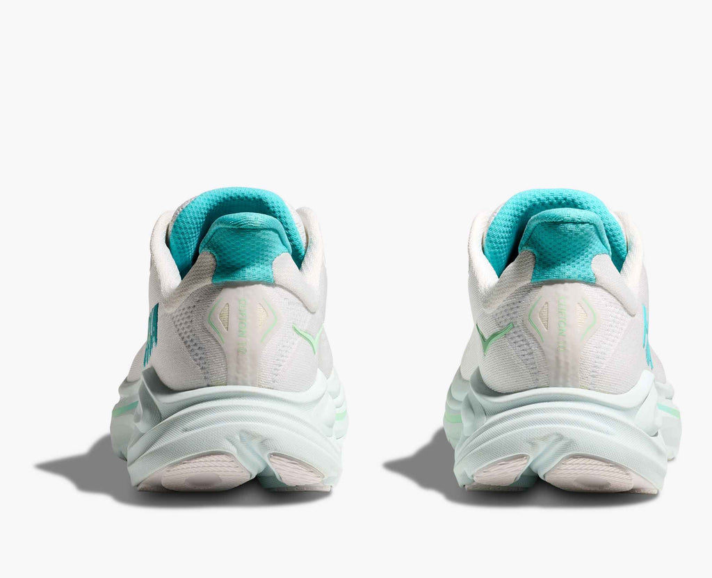 Women's Clifton 10 - white / cielo blue