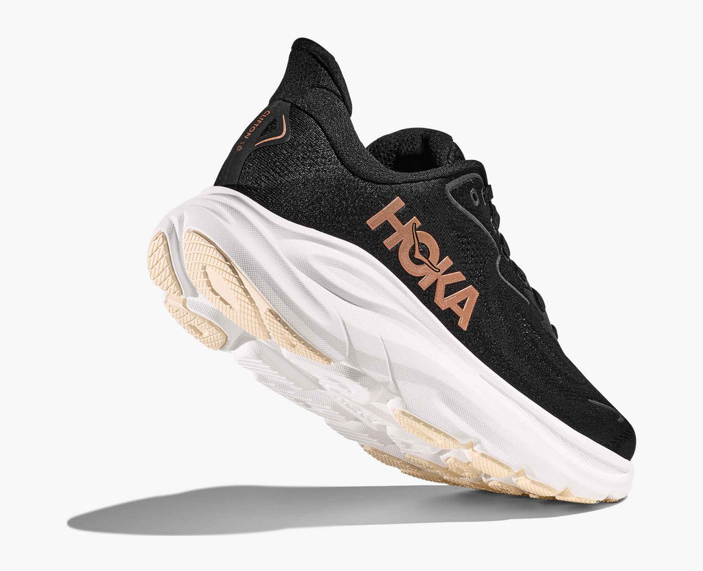 Women's Clifton 10 - black / rose gold