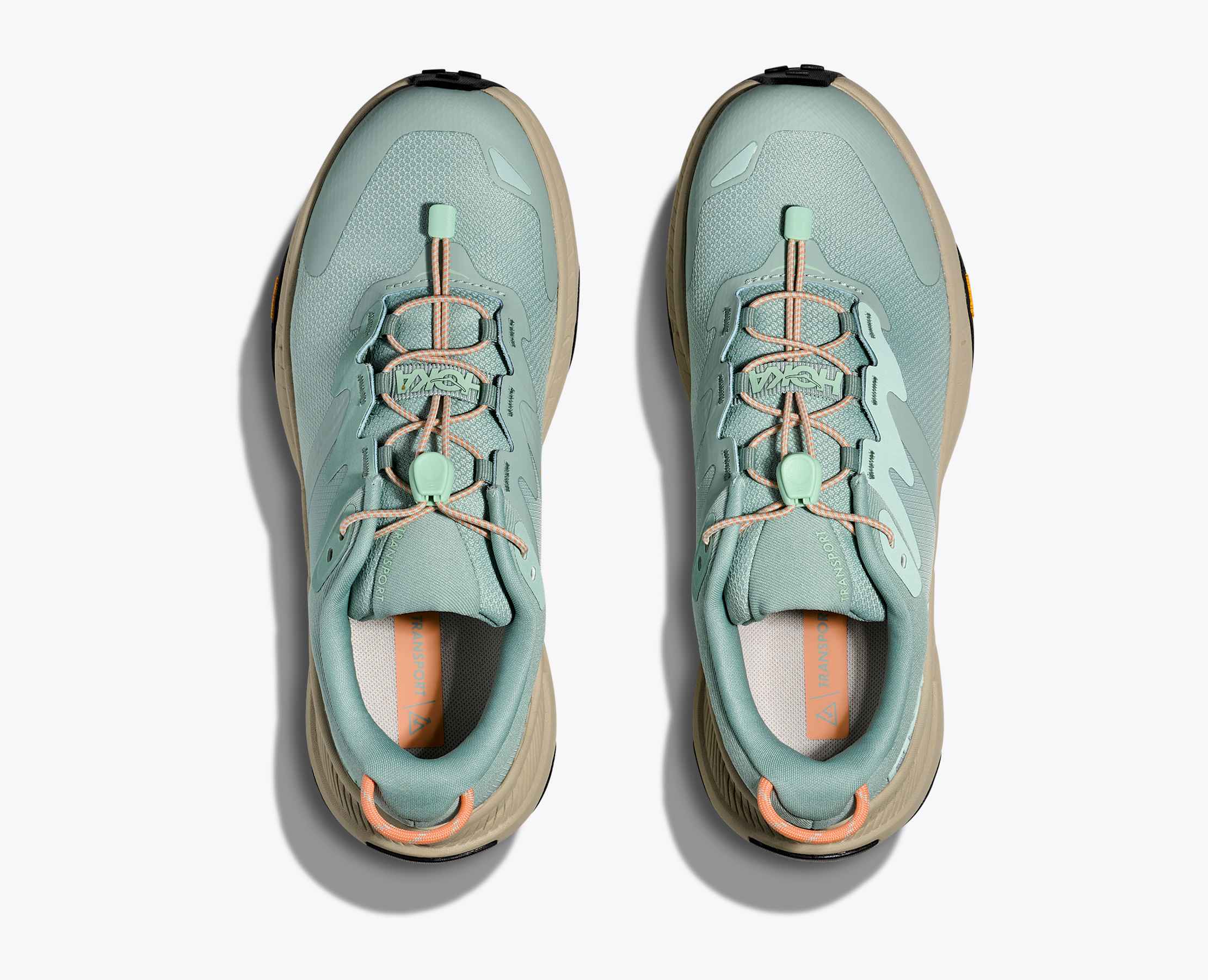 Women's Transport - jade / oyster mushroom