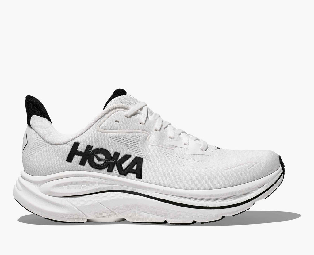 Men's Clifton 10 - white / black