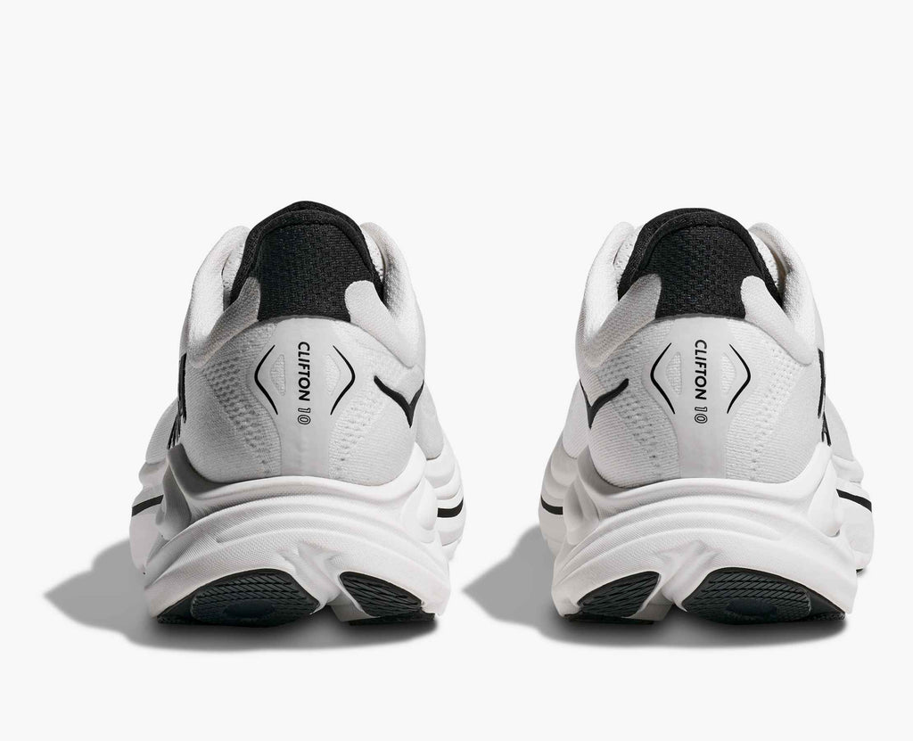 Men's Clifton 10 - white / black