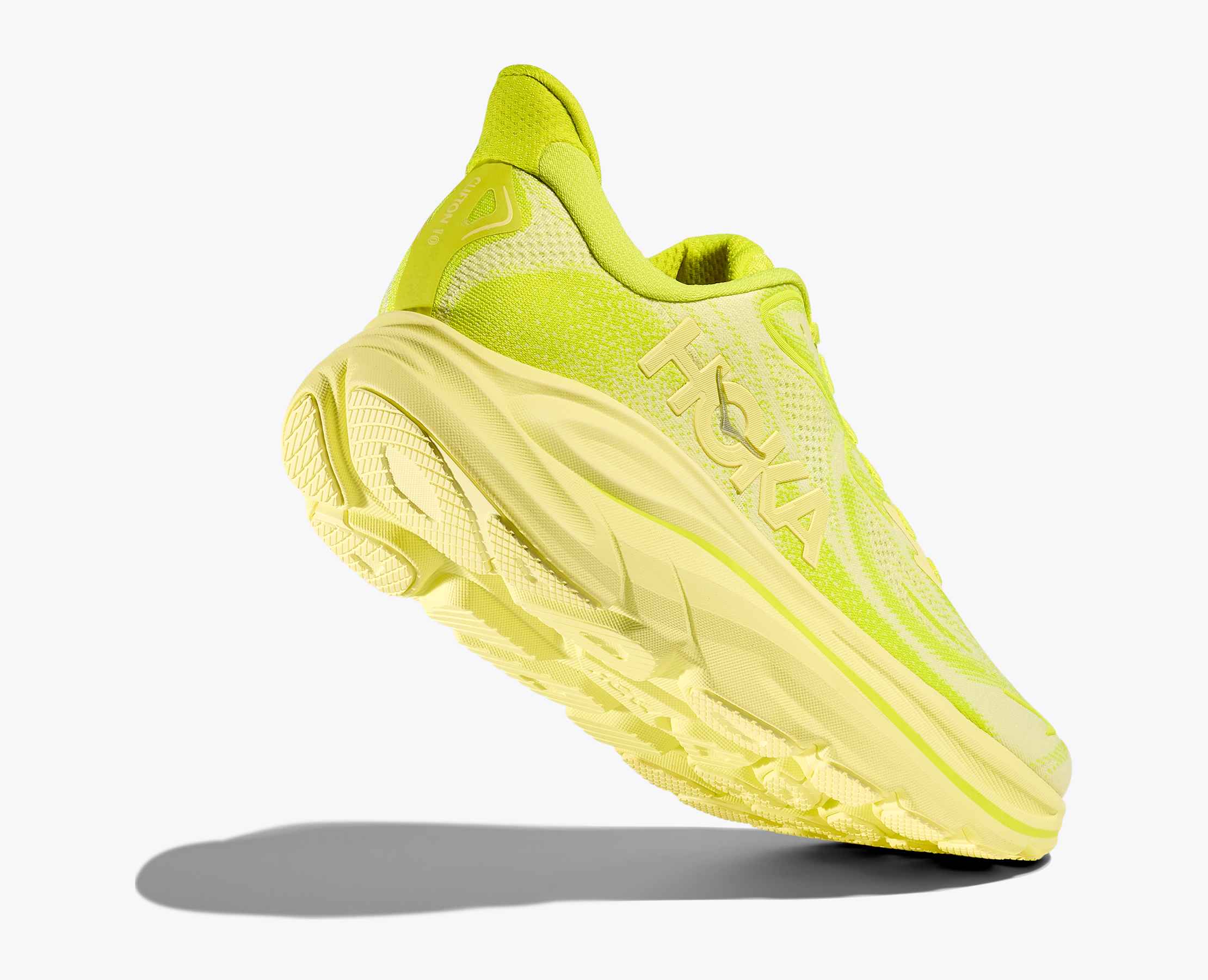 Men's Clifton 10 - neon hoka citrus / sunlight