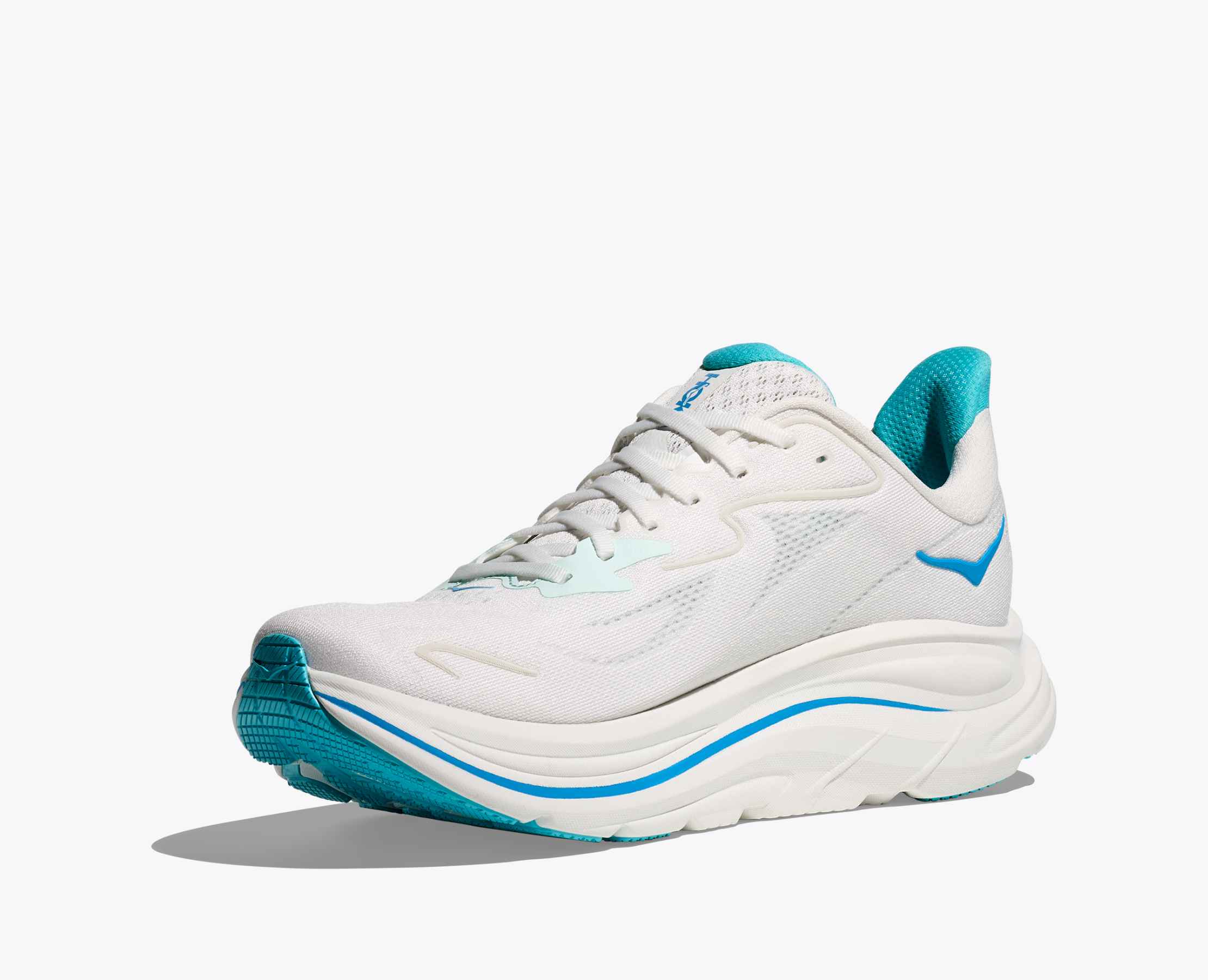 Men's Clifton 10 - white / skyward blue