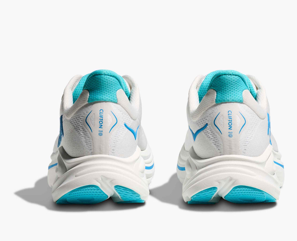 Men's Clifton 10 - white / skyward blue