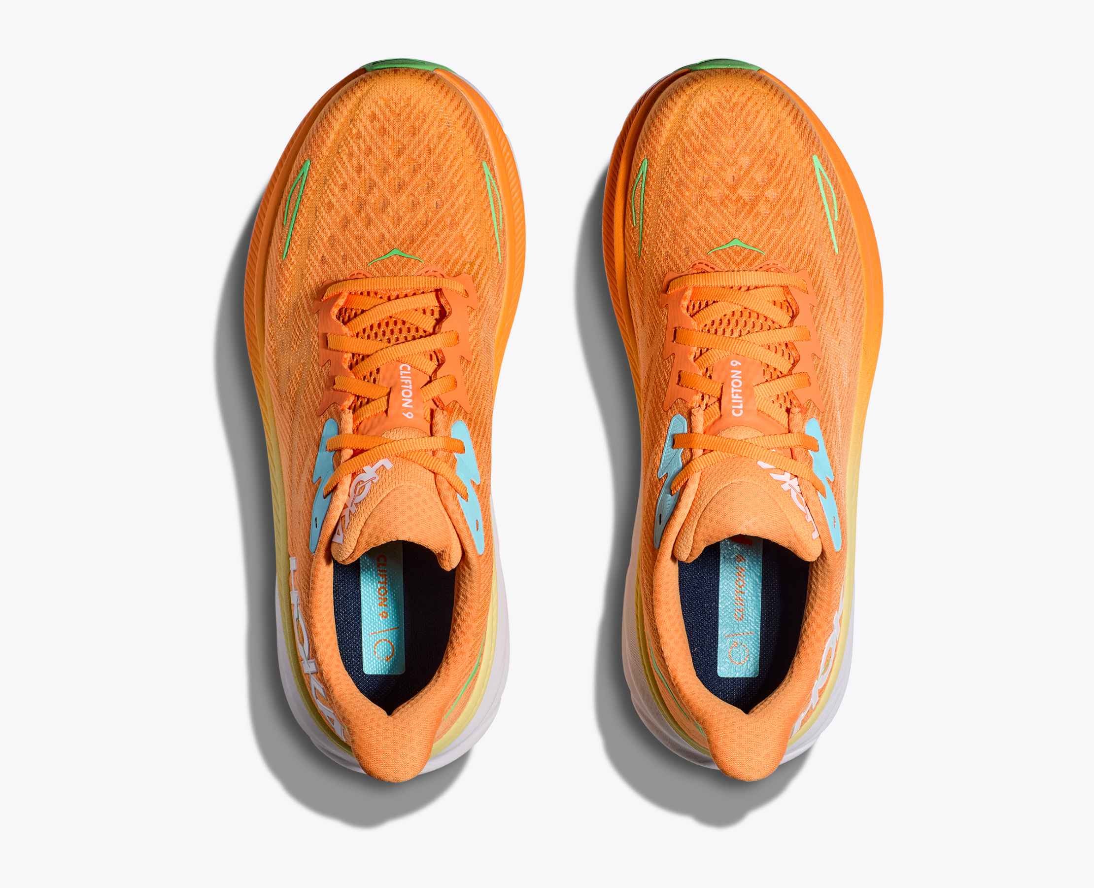 Men's Clifton 9 - solar flare/sherbet