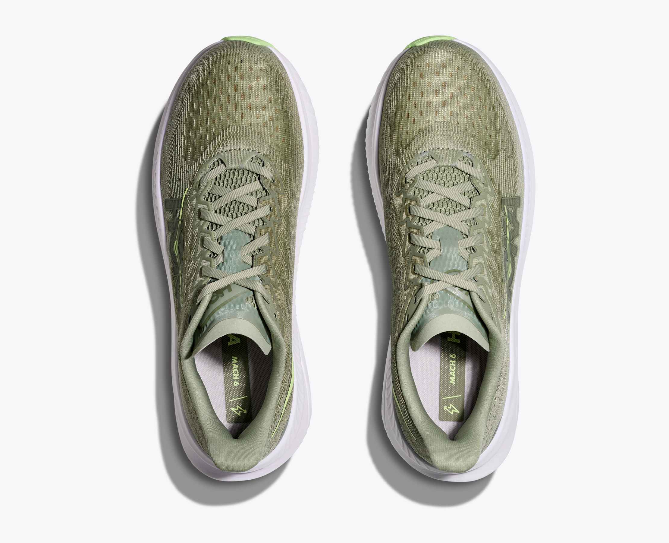 Men's Mach 6 - forest lichen / tart apple