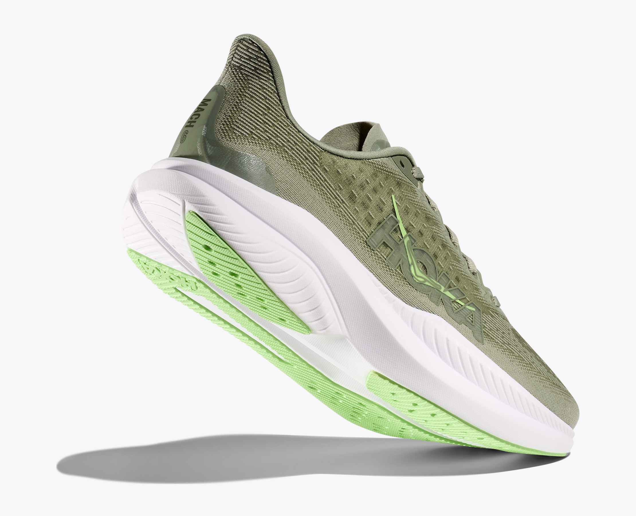 Men's Mach 6 - forest lichen / tart apple