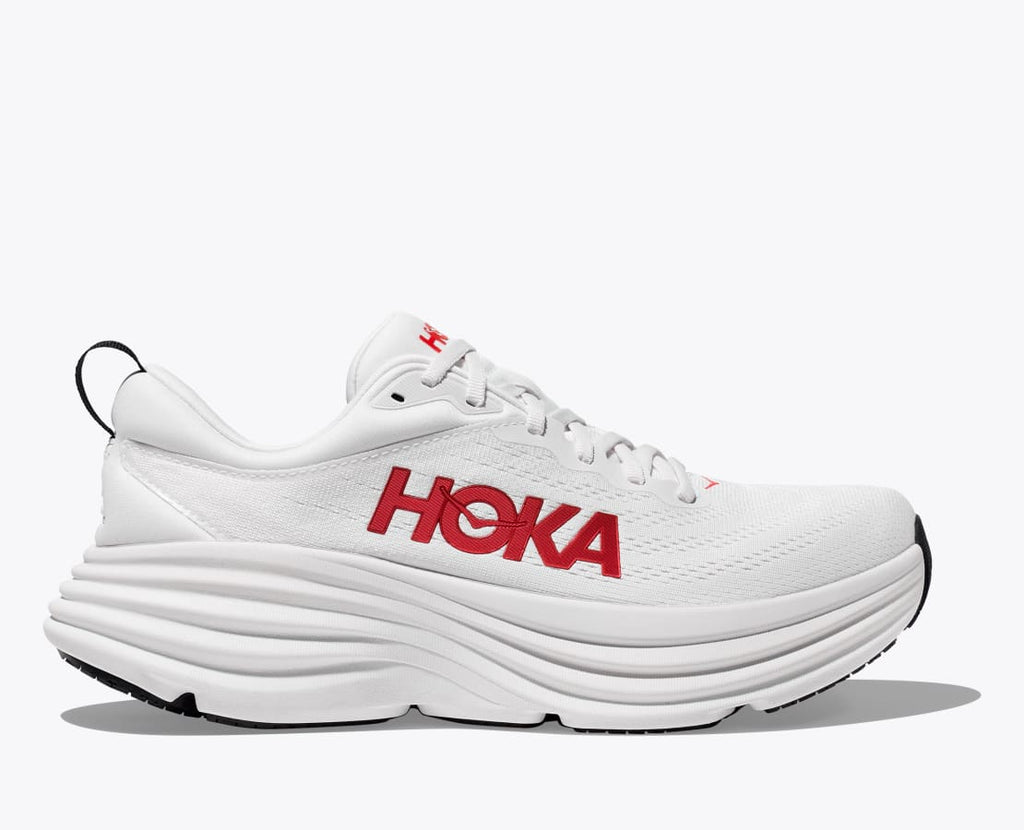 Men's Bondi 8 - White / Vermillion