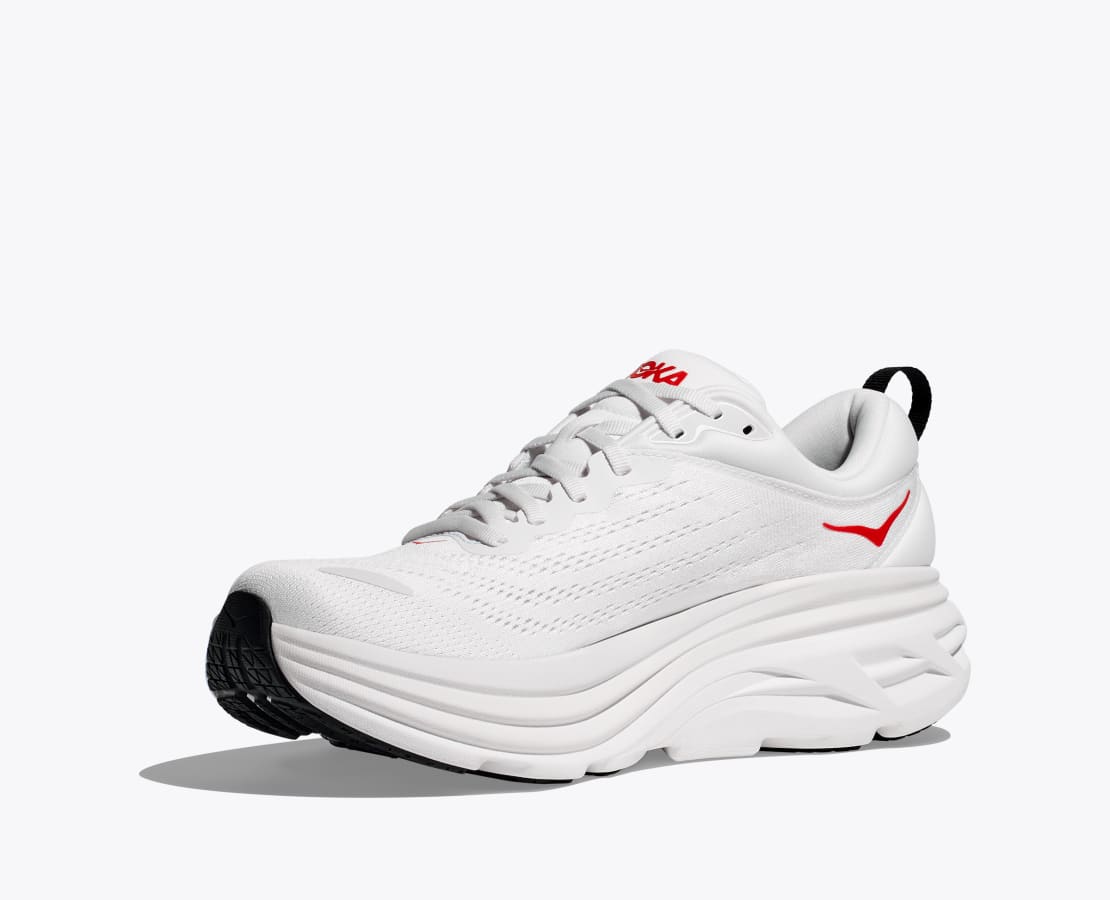 Men's Bondi 8 - White / Vermillion